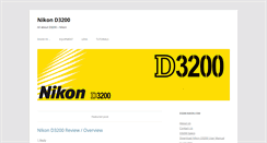Desktop Screenshot of d3200-nikon.com