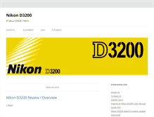 Tablet Screenshot of d3200-nikon.com